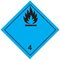 Знак перевозки опасных грузов "Класс 4.3."