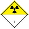 Знак перевозки опасных грузов "Класс 7. Радиоактивные материалы"
